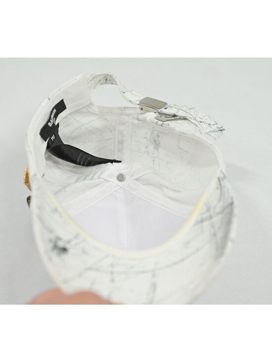 Balmain Pin Logo Cap in White main image 4